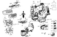 DeWalt DCH733-GB ROTARY HAMMER Spare Parts